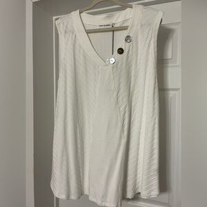 NWT Neon Buddha Tunic 3X White